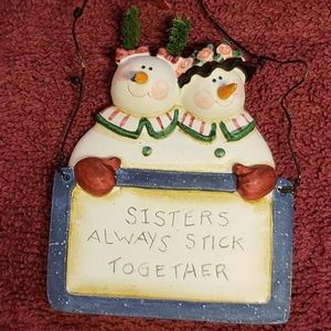 Sister Snow People Mini